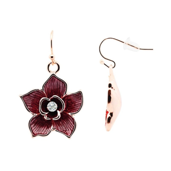 Mono-Pendenti Bijoux Malva Smaltati Porpora