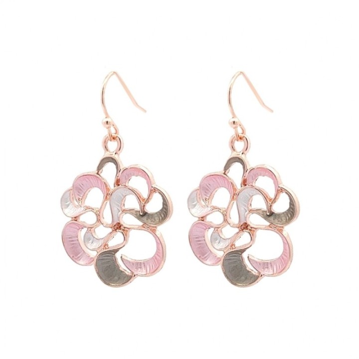 Mono-Pendenti Bijoux Fiore Traforato Smaltato