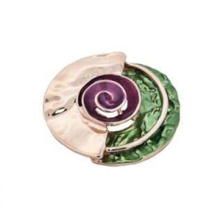Spilla Calamita Bijoux Nautilus Smaltata
