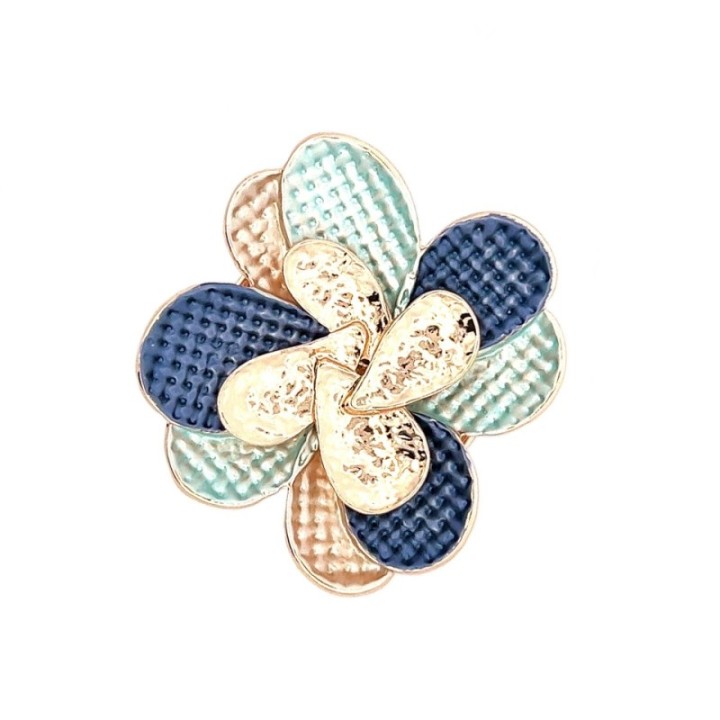 Spilla Calamita Bijoux Flower Smaltata