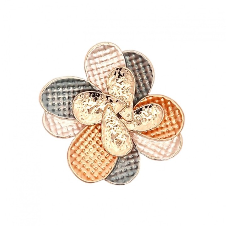 Spilla Calamita Bijoux Flower Smaltata