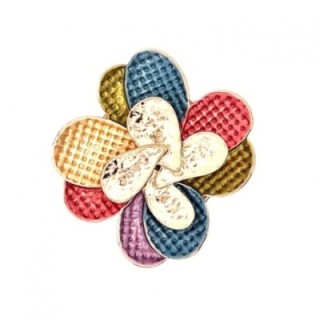 Spilla Calamita Bijoux Flower Smaltata Festiva