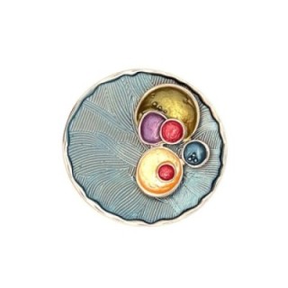 Spilla Calamita Bijoux Cellular Smaltata