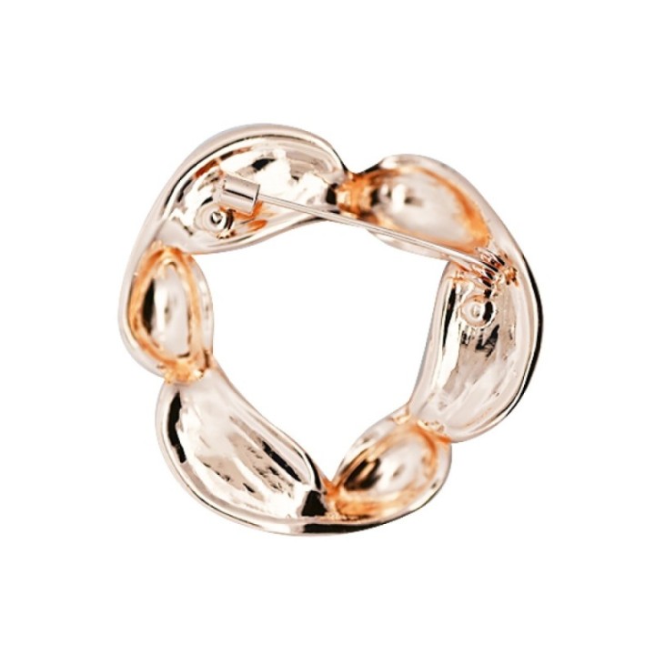 Spilla Bijoux Cerchio Ritorto Smaltata