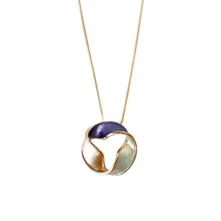 Girocollo Amuleto La Diva en Blue Bijoux