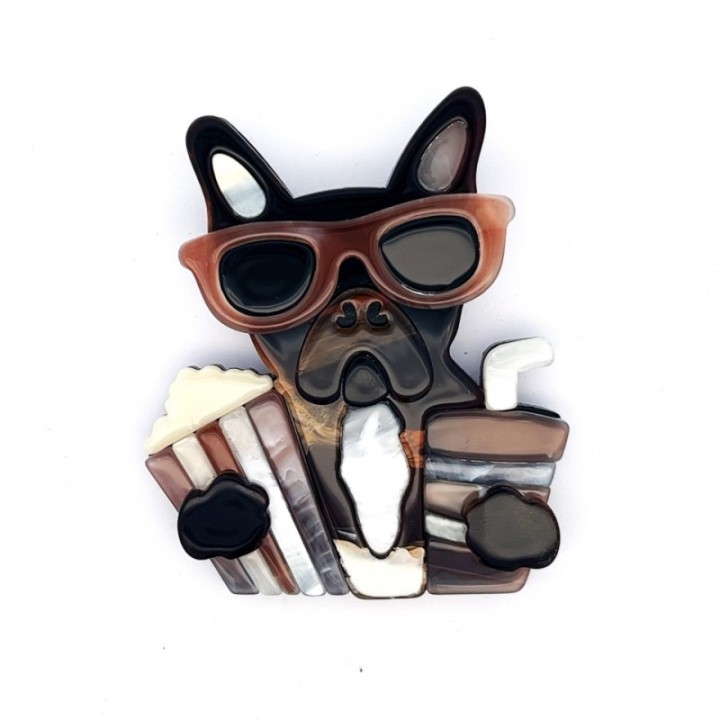 Spilla Bulldog Viveur Scozzese