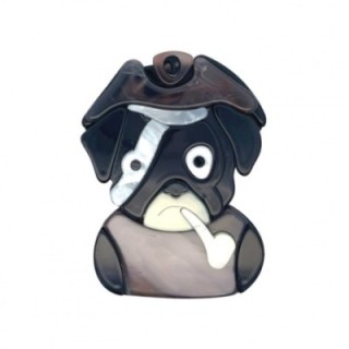 Spilla Bulldog Corsaro Americano