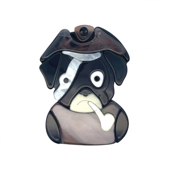 Spilla Bulldog Corsaro Americano