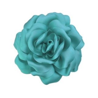 2 in 1 Spilla-Fermaglio Fior Tessuto Tiffany