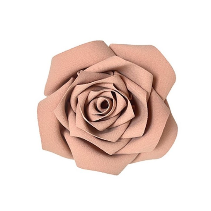 2 in 1 Spilla-Fermaglio Rosa Antica Tessuta
