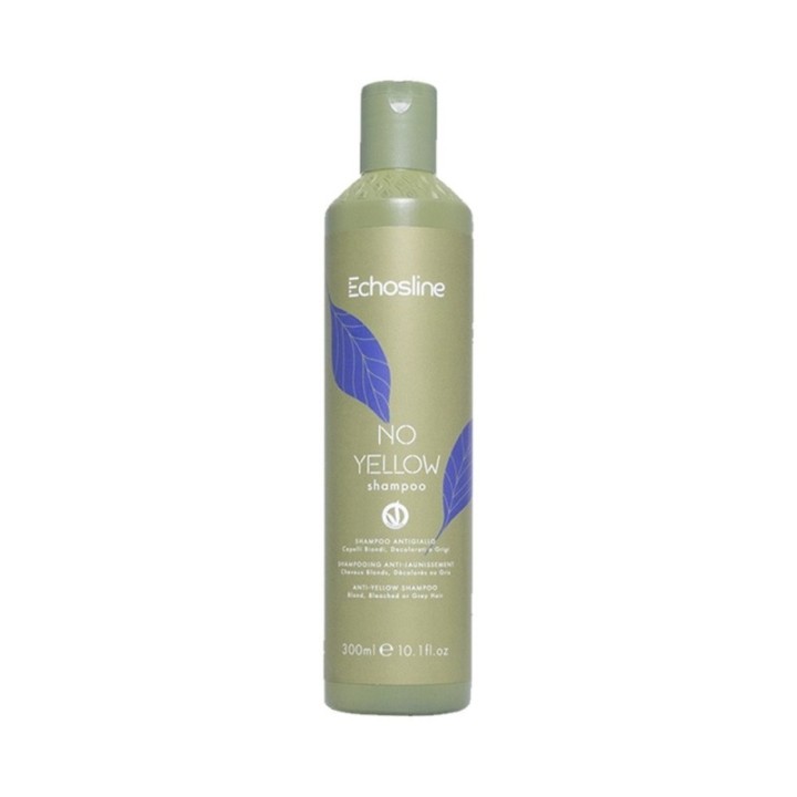 Shampoo Antigiallo Capelli Biondi-Decolorati-Grigi NO YELLOW [Combo] by Echosline