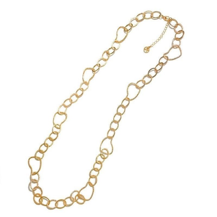 Catena Bijoux Lunga Martellata