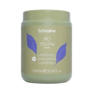 Maschera Antigiallo Capelli Biondi-Decolorati-Grigi NO YELLOW [1Litro] by Echosline