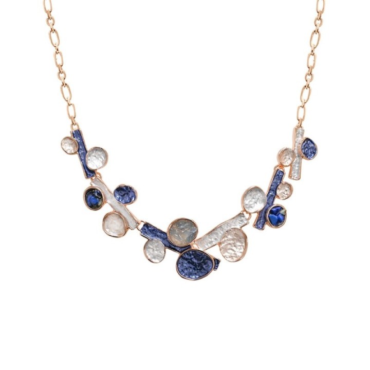 Girocollo Diadema Bijoux Touch & Sticks Blu