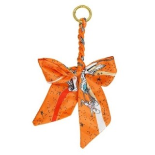 Charm da Borsa Fiocco Nastro Arancione