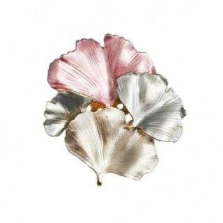 Spilla Bijoux Shell di Foglie Rosa