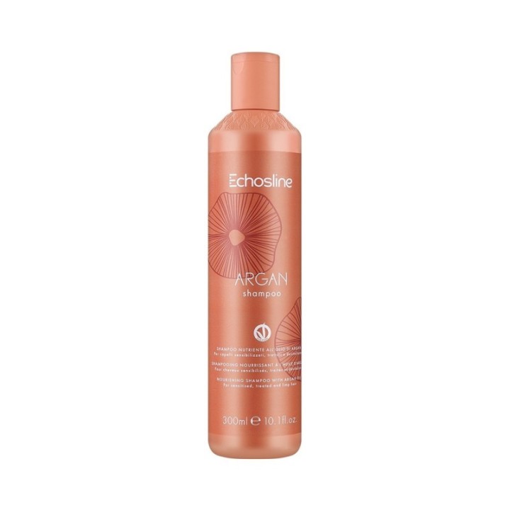 Shampoo Nutriente ARGAN Capelli Sensibilizzati-Trattati-Devitalizzati [Combo] by Echosline