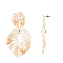 Pendenti Bijoux Foglie Beige