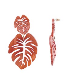 Pendenti Bijoux Foglie Corallo