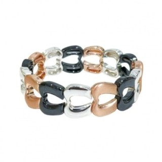 Bracciale Bijoux Elastico Cuore Tricolore MIL