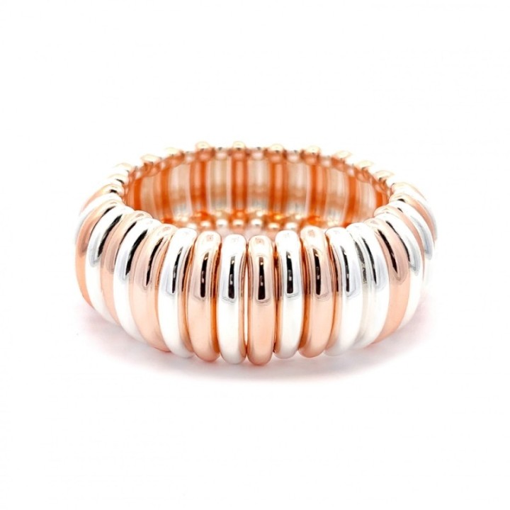 Bracciale Bijoux Elastico Bicolore AROX