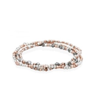 Tris Bracciale Bijoux Elastico Tricolore MIL