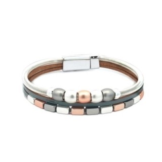 Bracciale Bijoux Trifilo Tricolore MIL