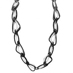 Collana Resina Lunga Catena...