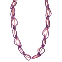 Collana Resina Lunga Catena...