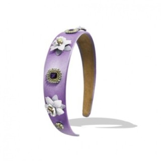 Cerchietto Lilla Flower Zirconia