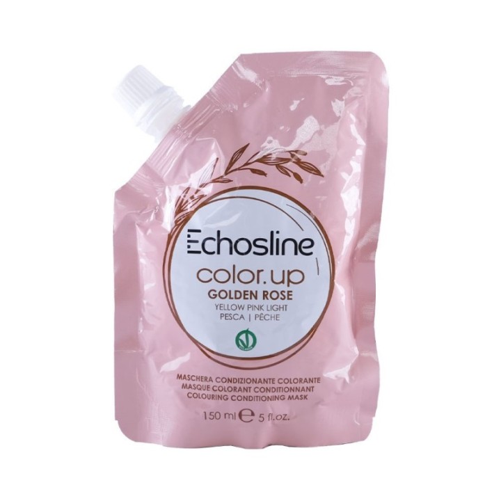 Maschera Condizionante Colorante Pesca | Golden Rose [150ml] COLOR UP by Echosline