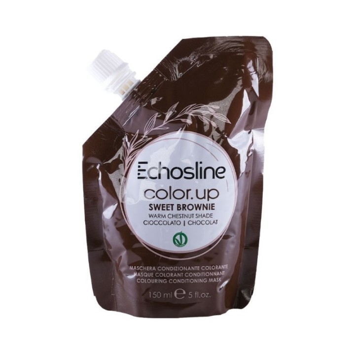 Maschera Condizionante Colorante Cioccolato | Sweet Brownie [150ml] COLOR UP by Echosline