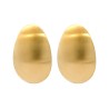Bottone Ovale Satinato Acciaio 316L