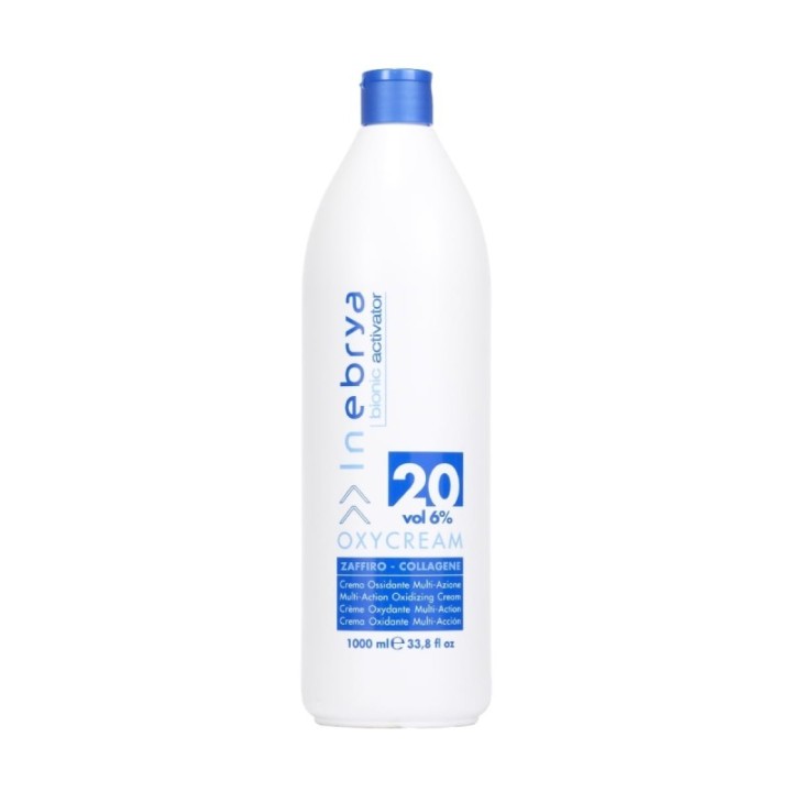 Crema ossidante 20 Vol 6% Multi-azione [1Litro] by Inebrya