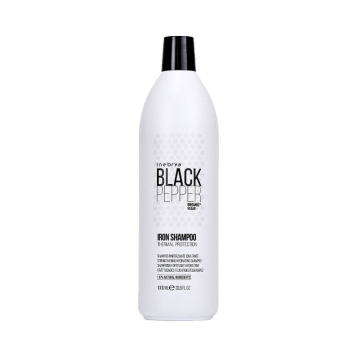 Shampoo Rinforzante BLACK PEPPER IRON [Combo] by Inebrya