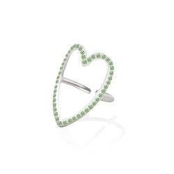 Anello Regolabile Cuore con...