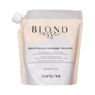 Polvere Decolorante Compatta Balayage allArgilla BLONDESSE [400gr] by Inebrya