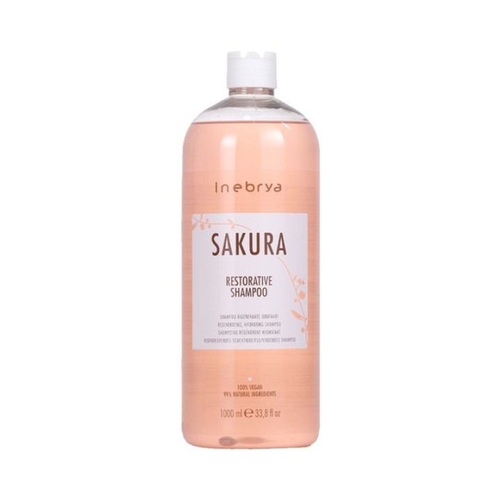 Shampoo Rigenerante Idratante SAKURA [Combo] by Inebrya