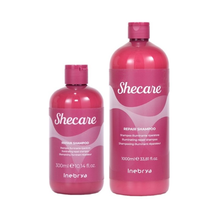 Shampoo Riparatore Illuminante SHECARE REPAIR [Combo] by Inebrya
