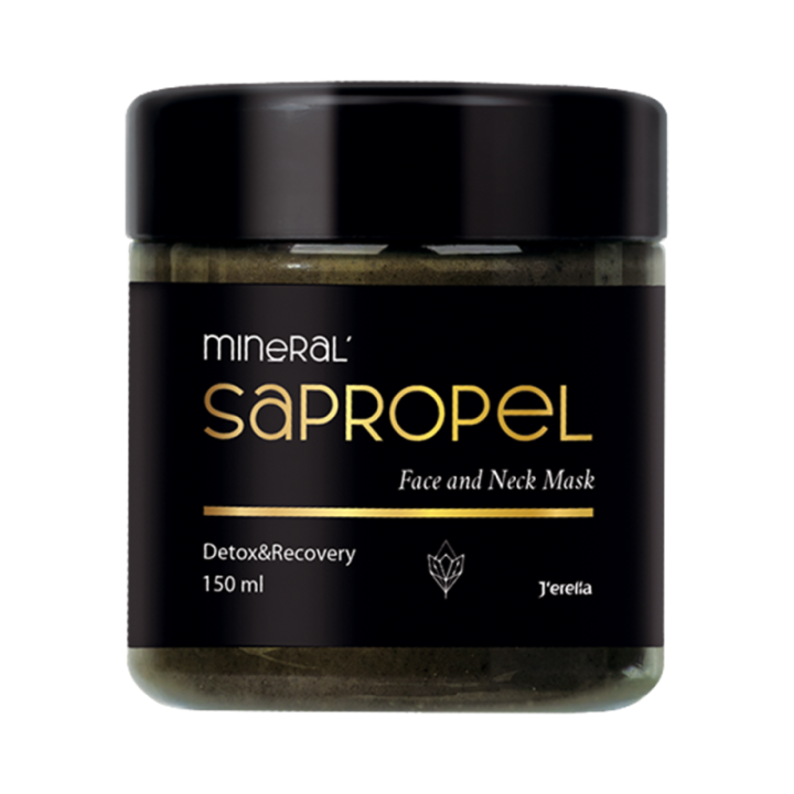 Maschera Viso Collo di SAPROPEL Detox e Recupero 'MINERAL' Jerelia