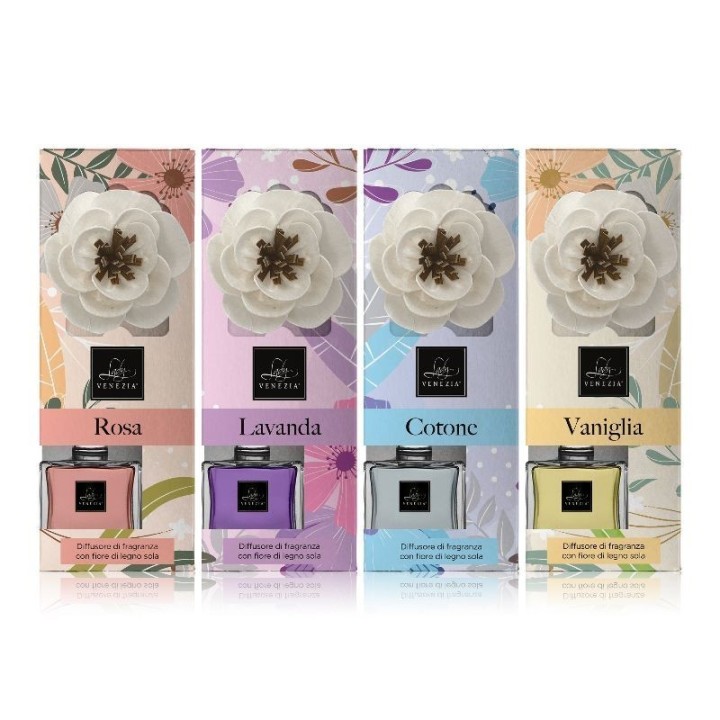 LAVANDA | Profumatore Ambiente in Fiore [100ml] Lady Venezia