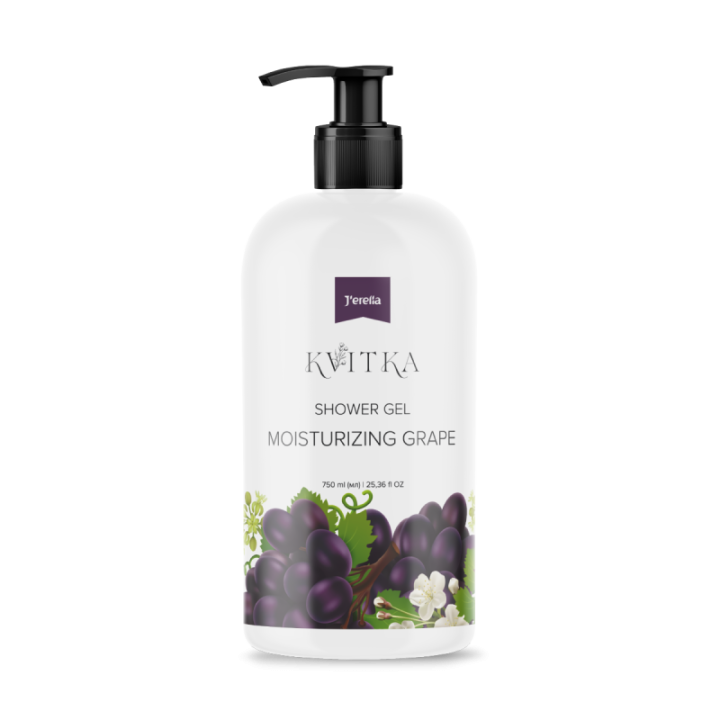 Gel-Doccia Idratante all'UVA 'KVITKA' Jerelia