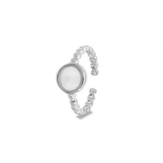 Anello Argento Con Madreperla