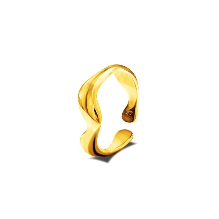 Anello Argento Onda