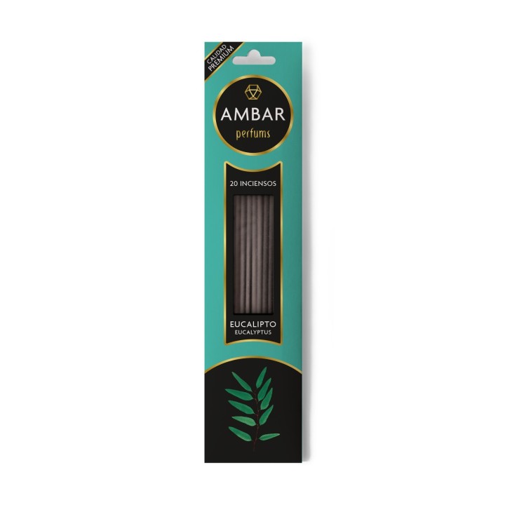 Incensi Eucalipto [AMBAR] Bastoncini Profumati Naturali 100%