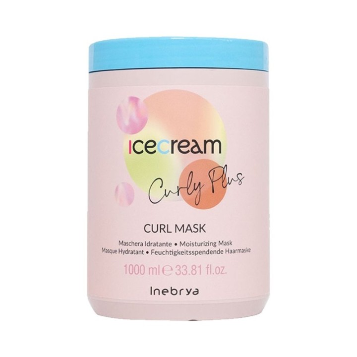 Maschera Capelli Ricci e Mossi CURLY PLUS [1000ml] by Inebrya