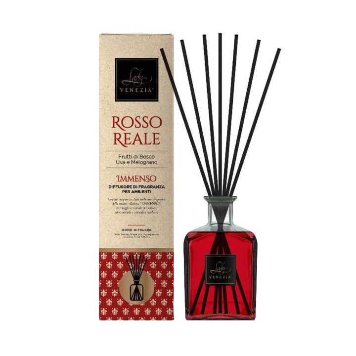 MEGA-Profumatore Ambiente ROSSO REALE | IMMENSO by Lady Venezia
