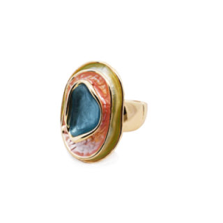 Anello Elastico WEX Smaltato Multicolore
