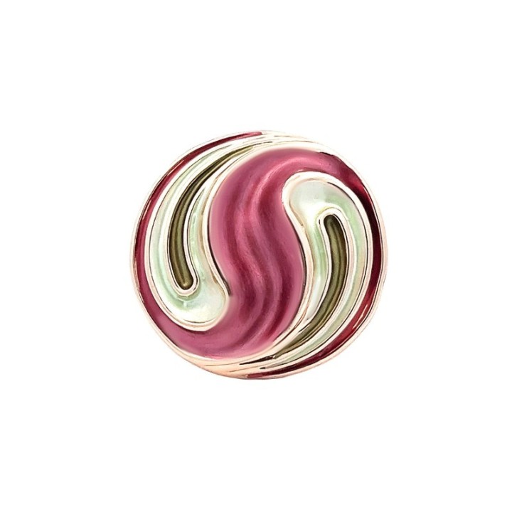 Anello Elastico DEA Smaltato Fucsia