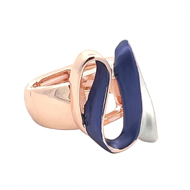 Anello Elastico QSA Smaltato Blu